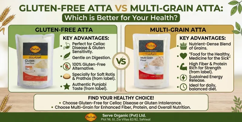 Gluten-Free Atta vs Multi-Grain Atta: Which One is Right for You?